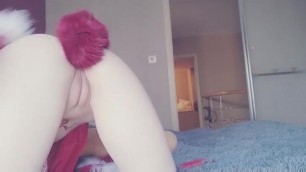 Aisan school girl likes to cos and live her pink pussy for s