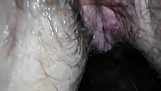 Renee's wet pussy and tight asshole fucked and cream pie