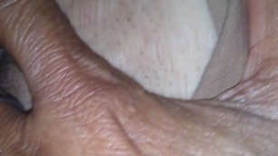 Wet pussy sex closeup with pussy sound