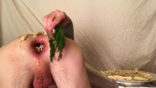 macaroni in the ass - anal cooking