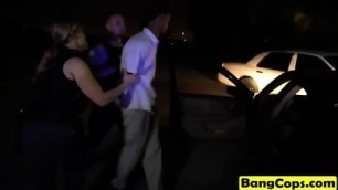 Cops Maggie And Joslyn Take Throbbing Black Cock