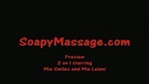 Dream Massage: 2 On 1 Asian Soapy Massage With Happy Ending